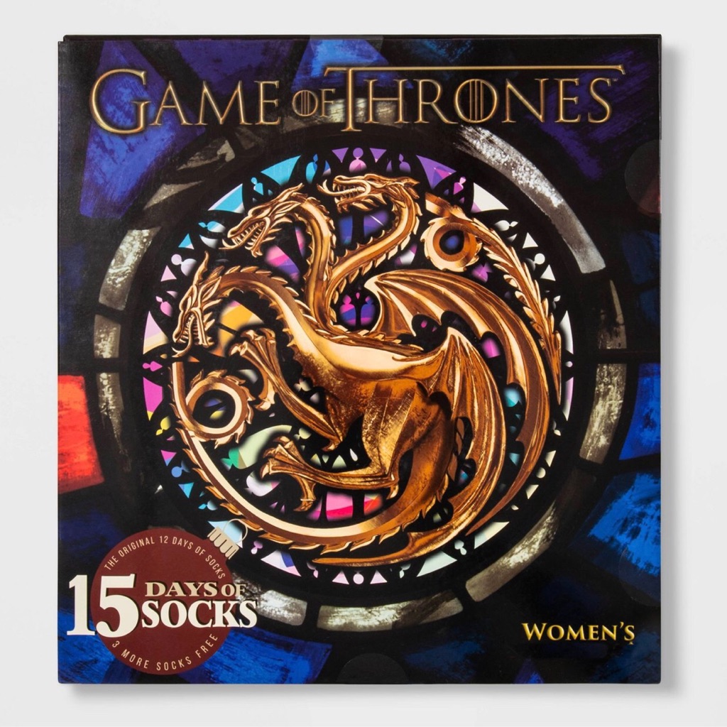Game Of Thrones 15 Days Of Socks